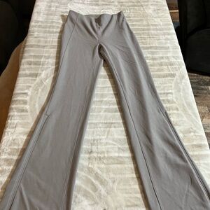 lululemon athletica Light Gray Flare Pants